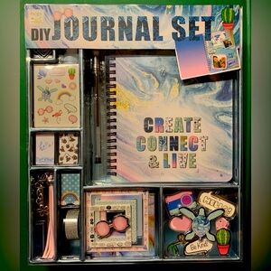NEW Sealed Hapinest DIY Journal Set for 8+ Scrapbooking. Creative paper craft.